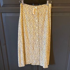 BNWT Gap Midi Floral Skirt